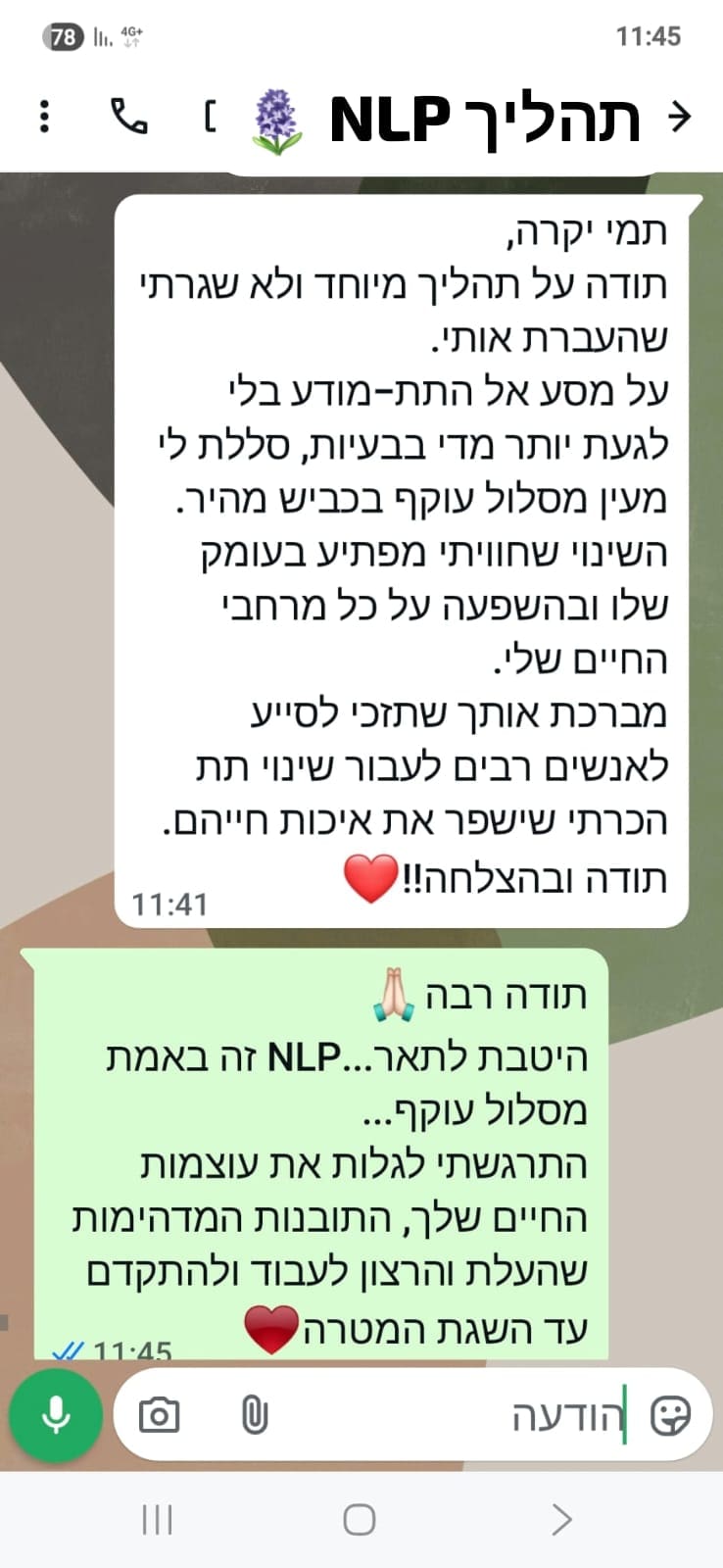המלצה