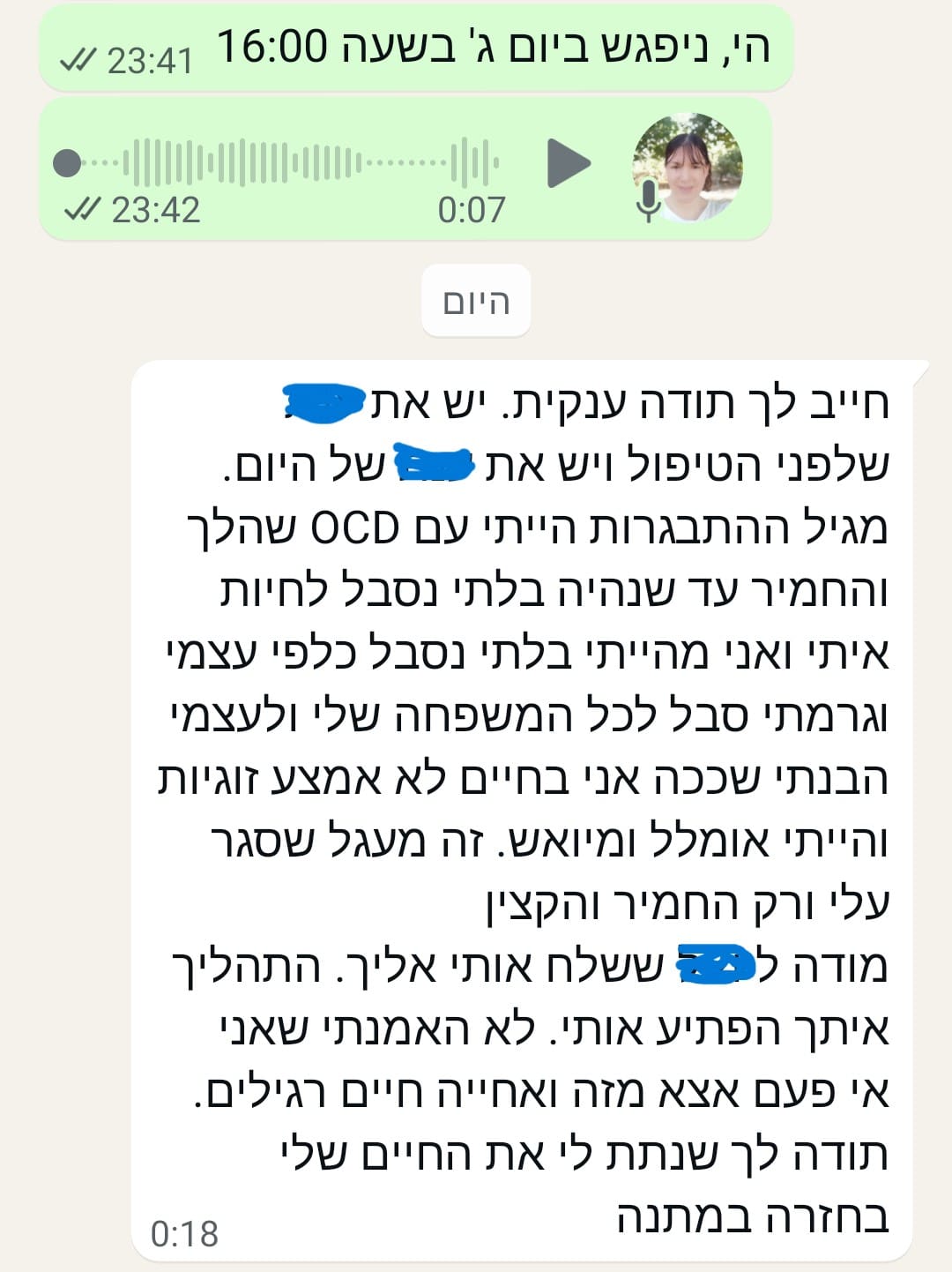 המלצה