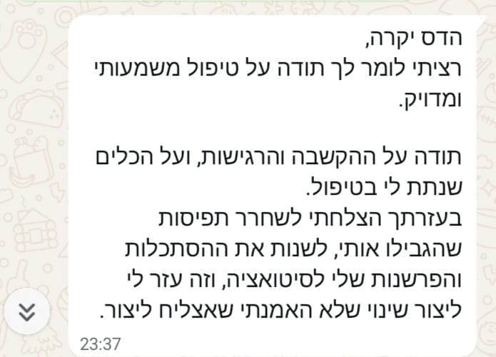 המלצה