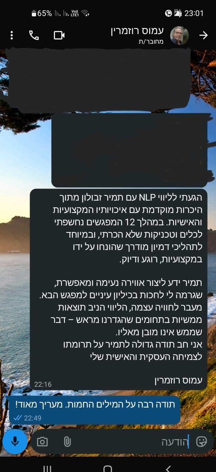 המלצה