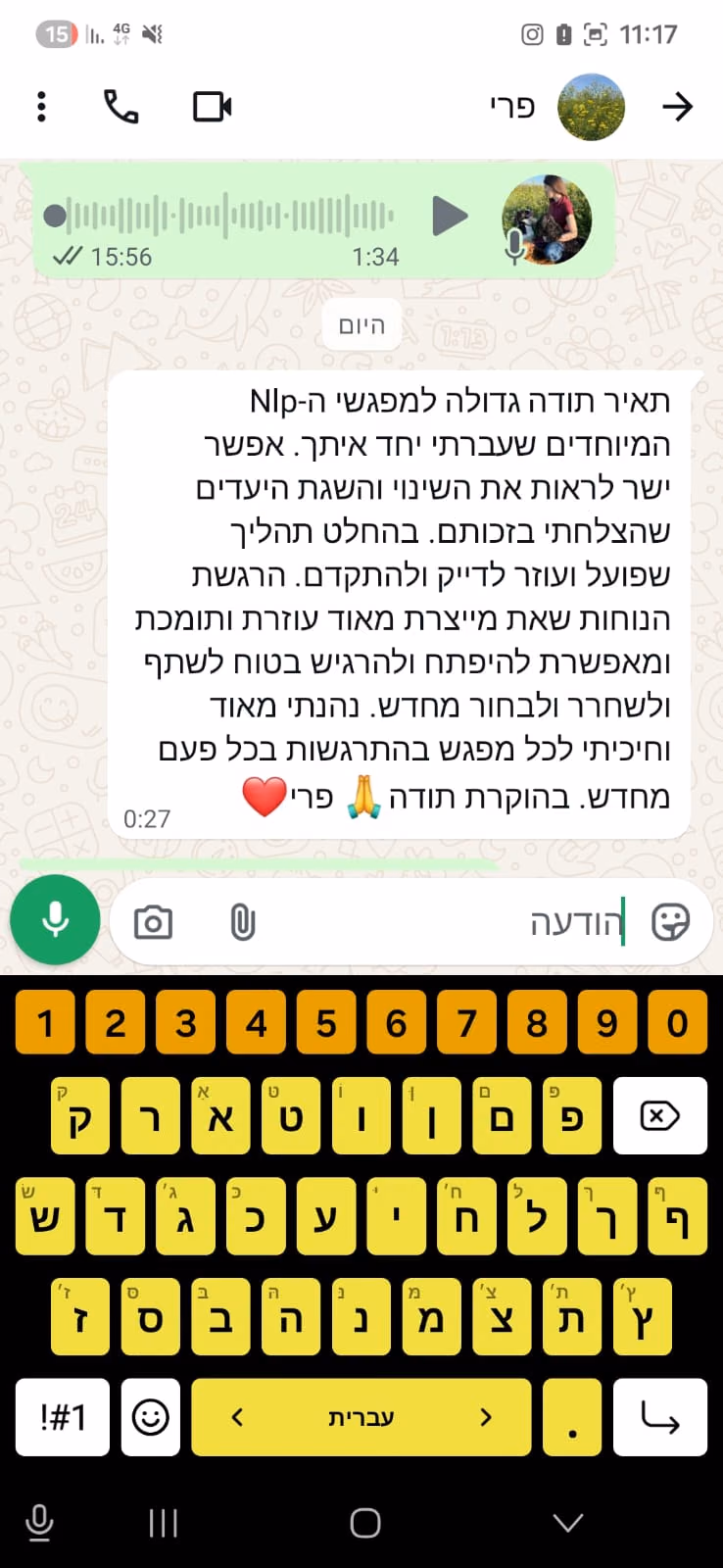 המלצה